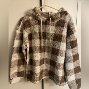 Chance or Fate Sherpa Pullover Hoodie